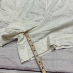 Gap Linen Blend Lightweight Shorts High Waist Pull On White Size XL Photo 3
