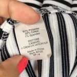 J.Crew Skater Fit & Flare Stripe scoopneck dress Scoop Neck Womens Size 2 Photo 6