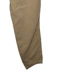 ZARA Women's Pants High-Waisted Cotton Pleated Skinny Cotton Denim Tan Size 2 Photo 6