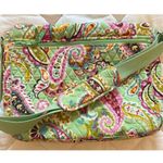 Vera Bradley Tutti Frutti Paisley Quilted Cotton Diaper Shoulder Laptop Bag Photo 5