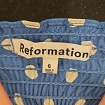 Reformation ๐๐ Juliette Dress ~ Lazuli Blue Polka Dot Print 6 Photo 11