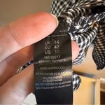 Miss Selfridge  Black and White Gingham‎ Mini Dress Photo 7