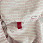 Victoria's Secret Shirt Dress Nightgown Pajama Size Small Pink White Silver Photo 11