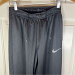 Nike  Pull On Athletic Pants Size Small Tall Black Elastic Waist Photo 4
