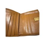 Gucci VTG 1970s GG Interlocking Gold PVC Leather Wallet Made in Italy Photo 7