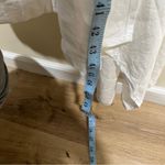 Anthropologie NWOT antropologie Taped Cutwork Tank Linen Minidress size large white Photo 2