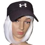 Under Armour  unisex black golf visor Photo 2