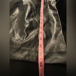 Fiorucci  Faux Leather Dress size 42IT/6 US Diagonal front zipper NWT Photo 11