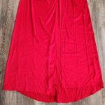 Retrofête Retrofete Ceres Embellished Silk Dress in Red Crystal Embellishments Medium NWT Photo 7