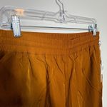 Good American Wide Leg Bronze Gold Track Pants Womens Size Medium Photo 6