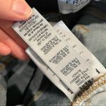 frame denim  Le High Skinny Dark Wash Jeans Womens 27 Blue Denim Raw Hem Fall Photo 8