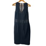 Akris Black Wool Cocktail Dress Swarovski Waist Size 10 Photo 5