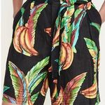 Farm Rio  Preta Banana Linen Shorts XS Photo 0