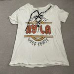 vintage savannah NY LA Lace Up T Shirt Photo 1