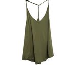 LULULEMON Women's Bronze Green Silk Modal Tied T Photo 5