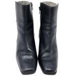 Mountain Lake Dress Boots Side Zip Closure With Buckle Square Toe Black Size 8.5 Photo 1
