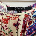 19 Cooper  Maycon Halter Top Bohemian Floral Tassel Sleeveless Shirt Size Small Photo 1
