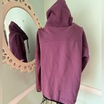 PINK - Victoria's Secret LOVE PINK Victoria’s Secret Purple/Pink Funnel Neck Sweatshirt XS Photo 3