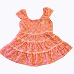 Rue 21 Lace Nylon Peach Top Cap Sleeve Womens S Shirt New Flirty Feminine Photo 12