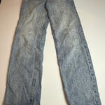 Ksubi  Women's Blue Acid Wash High Rise Straight Leg Denim Jeans Size 25‎ Photo 0