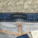 Aeropostale  Aero Cheeky Short Distressed‎ Blue size 4 Photo 1