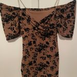 Dress Party Brown Size L Photo 1