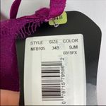 Maidenform Eyelash Lace Push-up Strappy Bra Raspberry Magenta 34B Photo 5