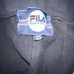 FILA  Womens Leggings Activewear Pants Size XS Black White Photo 3