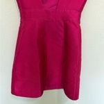 Kate Spade  Backless Mini Dress In Full Bloom Sweetheart Pink Cap Sleeve Size 4 Photo 7
