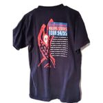 Rolling Stones Vintage blue concert women’s short sleeve t-shirt size L Photo 1
