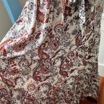 Rachel Zoe  Boho Tiered Maxi Dress V- Neck, Waist Tie,  Size 2 (Oversized) Photo 6