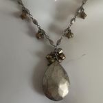 Chico's Metal stone necklace Photo 1