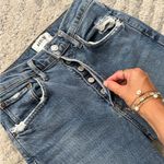 AGOLDE  | Riley High Waisted Button Fly Straight Jeans Photo 2