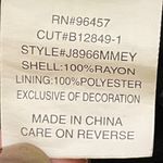 Eyeshadow Cropped Embroidered Top With Elastic Waist Black Orange Blue Medium Photo 6