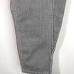 Topshop New  Seam Detail 80s Mom Jeans High Rise Tapered Leg Grey Denim Photo 7