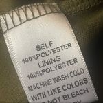 Soprano  olive sleeveless pleated mini dress Photo 5