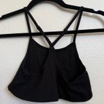 WESLEY Rivington Ribbed Tencel Bralette in Black Photo 2