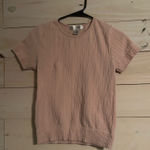 Soho Apparel Pink ribbed t shirt Photo 0