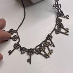 Anthropologie Anthro Stream-Punk Skeleton Key Necklace Photo 5