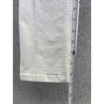 Banana Republic  Women's Boyfriend White Denim Jeans Size 6 Distressed Cotton Photo 8