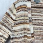 Natural Reflections Cardigan Sweater Womens Small Open Hippie 70s Vibe Woodsy Photo 2