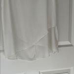 Soprano White Sleeveless Layered Asymmetrical Blouse Photo 7