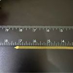 LIRM Italy 925 Vermeil Gold over Sterling Silver Tube Mesh 7.25” Bracelet 4g. Photo 10