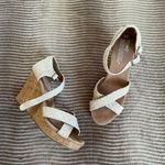 Toms Sienna Woven Cork Wedge Sandals Photo 3