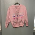 Friends The Television Series Pink Sweatshirt and Jogger Pants Set Size M Photo 2