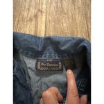 Vtg 90s New Direction Jean Denim Pastel Embroidered Snowflake Jacket Womens Sz L Blue Photo 2