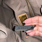 J.Crew Tan Pebble Grain Leather Bucket Shoulder Bag Hobo Purse Photo 11