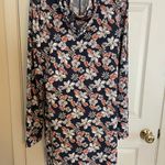 Aspen Athleisure Hooded Floral Dress Size XL Gray Photo 4