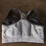 New Balance  padded sports‎ bra heathered gray Photo 2