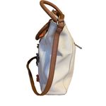 Relic  BEIGE LEATHER CROSSBODY PURSE WITH RAISED MULT-COLOR FLORAL DETAILS Photo 2